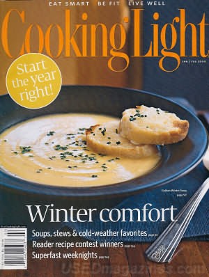Cooking Light Magazine, Jan/Feb 2008