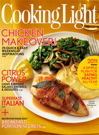 Cooking Light Magazine, Jan/Feb 2011