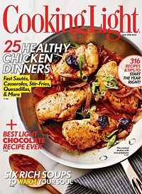 Cooking Light Magazine, Jan/Feb 2012