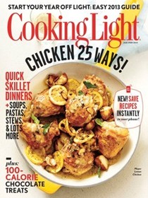 Cooking Light Magazine, Jan/Feb 2013