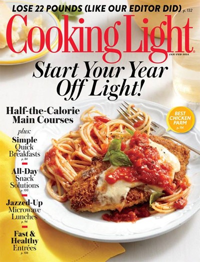 Cooking Light Magazine, Jan/Feb 2014