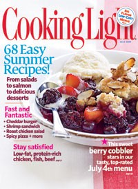 Cooking Light Magazine, July 2009