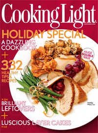 Cooking Light Magazine, November 2010