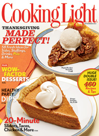 Cooking Light Magazine, November 2011