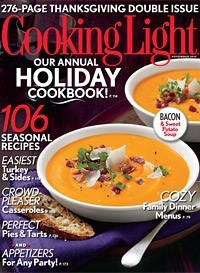 Cooking Light Magazine, November 2013: Thanksgiving Double Issue