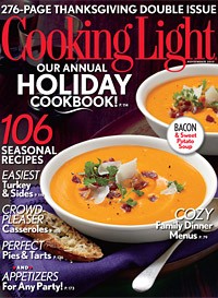 Cooking Light Magazine, November 2013: Thanksgiving Double Issue