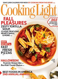 Cooking Light Magazine, October 2011
