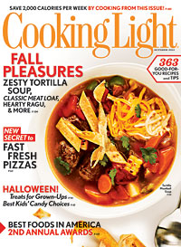 Cooking Light Magazine, October 2011