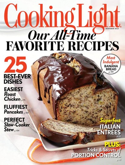 Cooking Light Magazine, October 2013