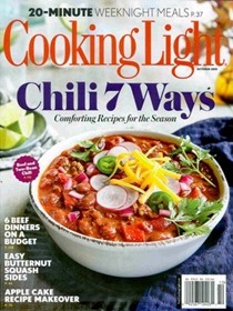 Cooking Light Magazine, October 2015