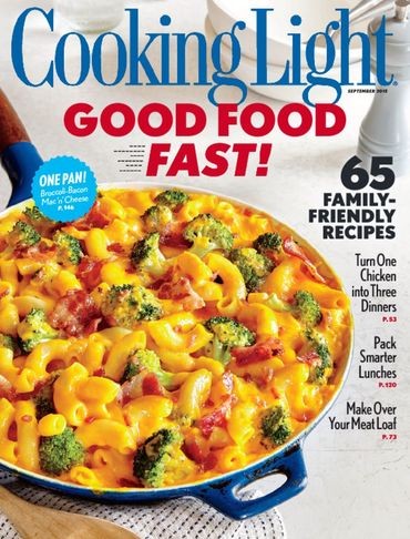 Cooking Light Magazine, September 2015