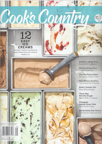 Cook’s Country Magazine, Aug/Sep 2019