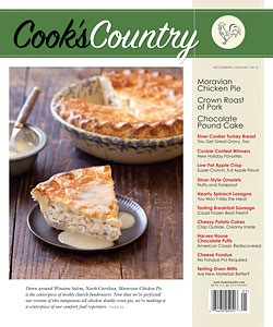 Cook's Country Magazine, Dec 2011/Jan 2012