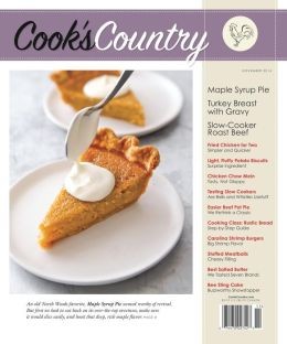 Cook’s Country Magazine, Oct/Nov 2014