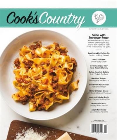 Cook's Country Magazine, Oct/Nov 2016