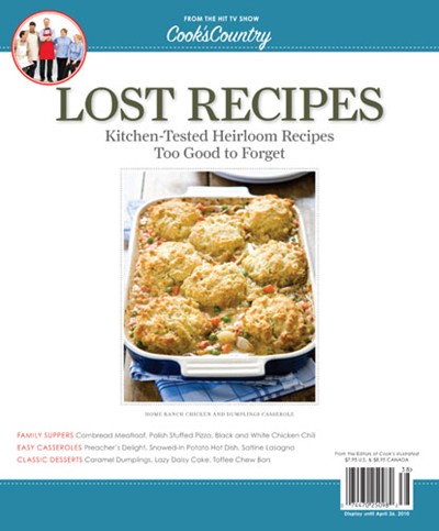 Cook's Country Magazine Special Issue: Lost Recipes (2010)