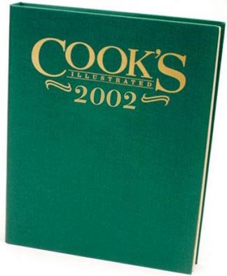 Cook's Illustrated Annual Edition 2002