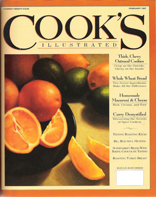 Cook's Illustrated Magazine, Jan/Feb 1997