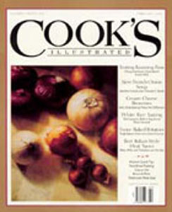 Cook's Illustrated Magazine, Jan/Feb 1999