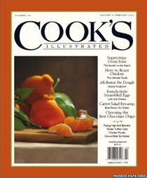 Cook’s Illustrated Magazine, Jan/Feb 2018