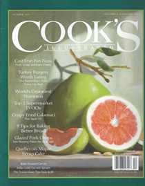 Cook's Illustrated Magazine, Jan/Feb 2020