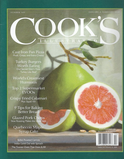 Cook's Illustrated Magazine, Jan/Feb 2020