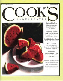 Cook's Illustrated Magazine, Jul/Aug 1997