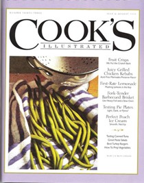 Cook's Illustrated Magazine, Jul/Aug 1998