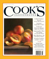 Cook's Illustrated Magazine, Jul/Aug 2008