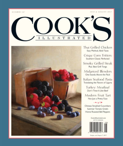 Cook’s Illustrated Magazine, Jul/Aug 2017