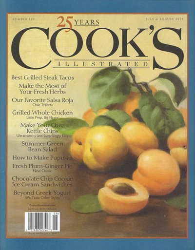 Cook's Illustrated Magazine, Jul/Aug 2019