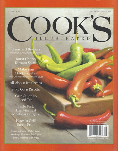 Cook's Illustrated Magazine, Jul/Aug 2020