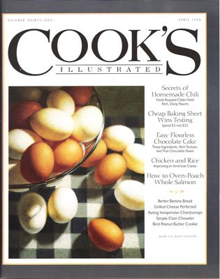 Cook's Illustrated Magazine, Mar/Apr 1998