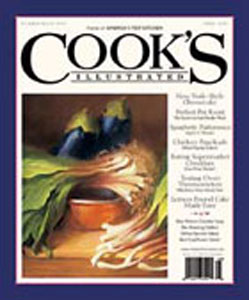 Cook's Illustrated Magazine, Mar/Apr 2002