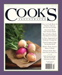 Cook’s Illustrated Magazine, Mar/Apr 2016