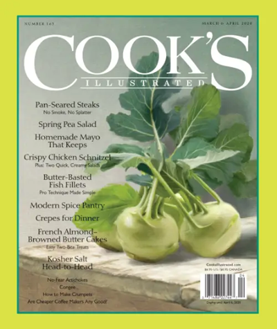 Cook's Illustrated Magazine, Mar/Apr 2020