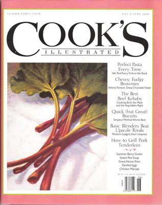 Cook's Illustrated Magazine, May/Jun 2000