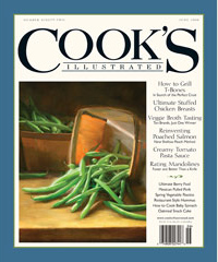 Cook's Illustrated Magazine, May/Jun 2008