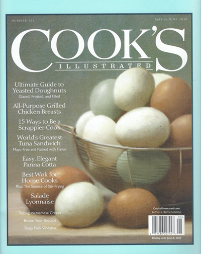 Cook's Illustrated Magazine, May/Jun 2020
