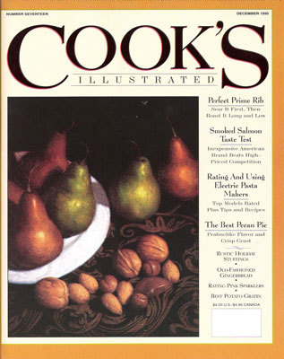 Cook's Illustrated Magazine, Nov/Dec 1995