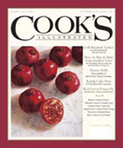 Cook's Illustrated Magazine, Nov/Dec 1999