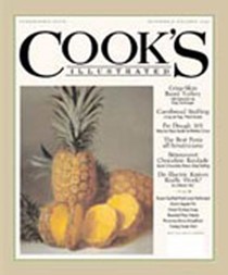 Cook's Illustrated Magazine, Nov/Dec 2000