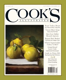 Cook’s Illustrated Magazine, Nov/Dec 2017