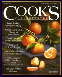 Cook's Illustrated Magazine, Nov/Dec 2021