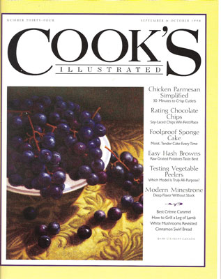 Cook's Illustrated Magazine, Sep/Oct 1998