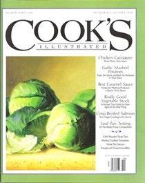 Cook's Illustrated Magazine, Sep/Oct 2000