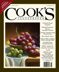 Cook's Illustrated Magazine, Sep/Oct 2008