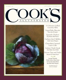 Cook’s Illustrated Magazine, Sep/Oct 2015