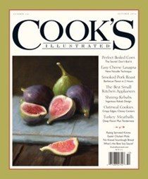 Cook’s Illustrated Magazine, Sep/Oct 2016