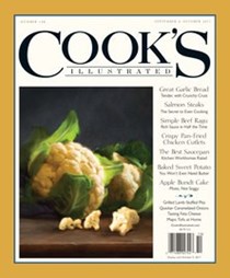 Cook's Illustrated Magazine, Sep/Oct 2017